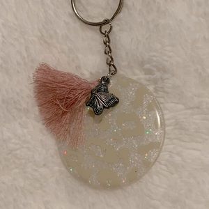 Handmade resin keychain